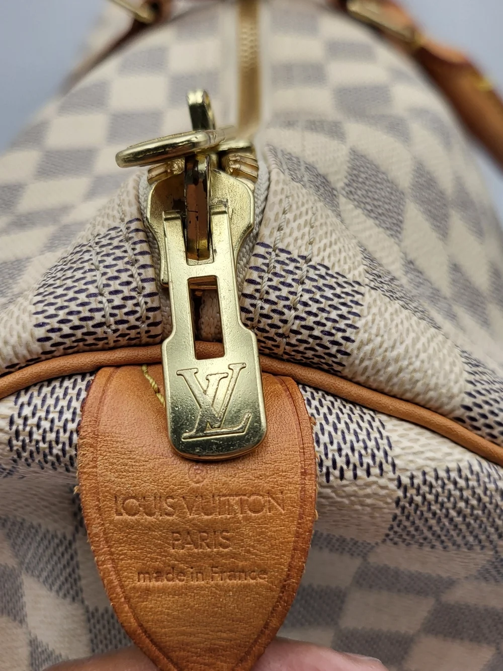 Louis Vuitton Damier Azur Keepall 50..Authentic,.